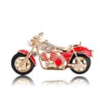 broche biker moto